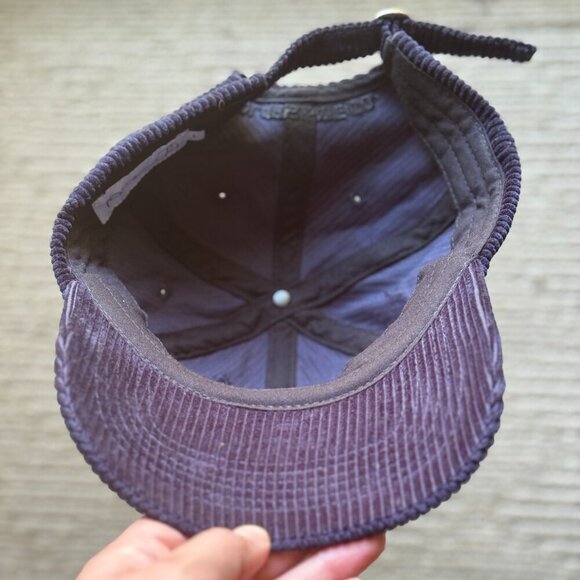 Polar Skate Co. Hat Men's Size Large Blue Logo Baseball Cap Adjustable Corduroy - Picture 4 of 6